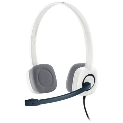 Logitech HEADSET STEREO H150/WHITE 981-000350 LOGITECH
