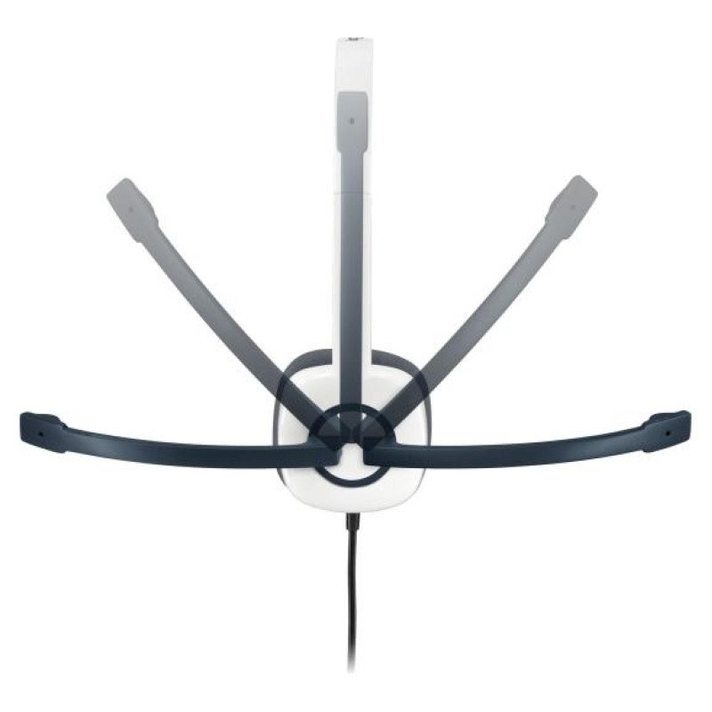 Logitech HEADSET STEREO H150/WHITE 981-000350 LOGITECH