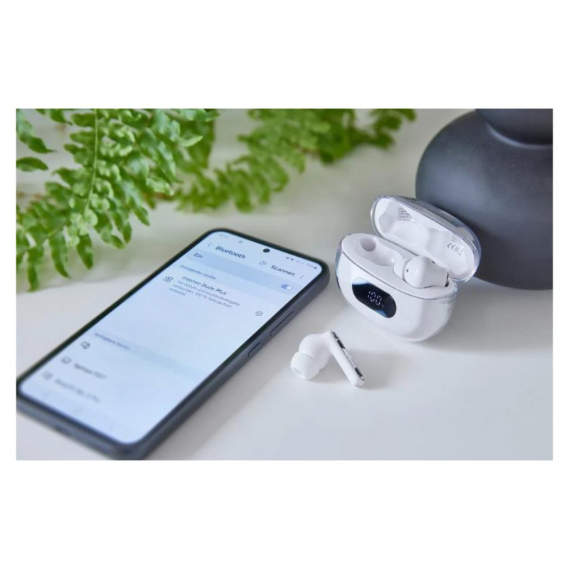 Intenso HEADSET BUDS PLUS T310AE/WHITE 3720312 INTENSO