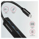 Axagon I/O HUB USB-C 4PORT GLAN/0.2M HMC-GL3A AXAGON