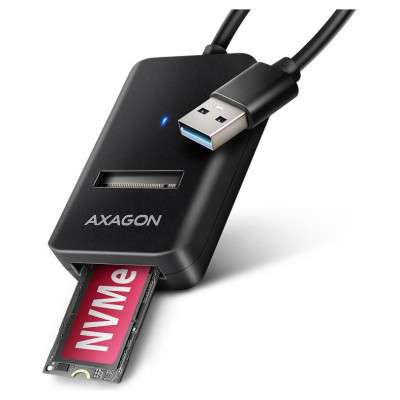 Axagon ADM2-AM USB-A 3.2 Gen2 - 1x NVMe/SATA SDD Adapter