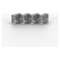 Lindy USB PORT BLOCKER 4PACK/WHITE 40454 LINDY