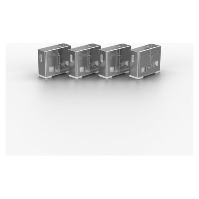 Lindy USB PORT BLOCKER 4PACK/WHITE 40454 LINDY