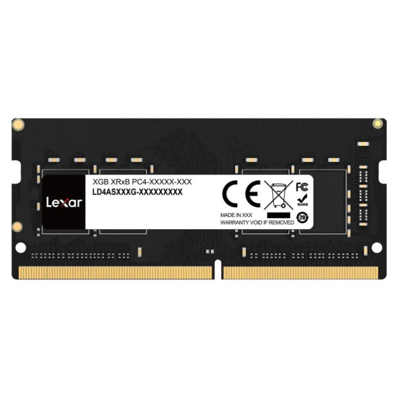 Lexar NB MEMORY 8GB PC25600 DDR4/SO LD4AS008G-B3200GSST LEXAR