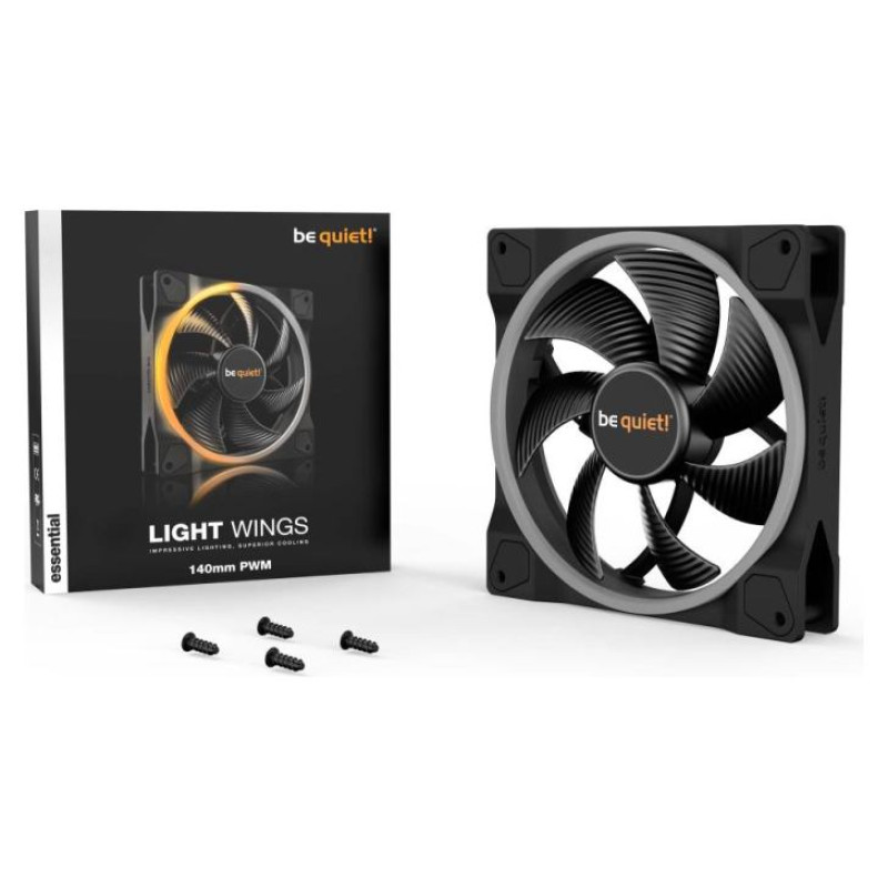 Be Quiet CASE FAN 140MM LIGHT WINGS/BL074 BE QUIET