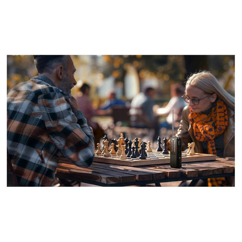 Philips portatīvais kabatas izmēra radio, melns - TAR1509/00