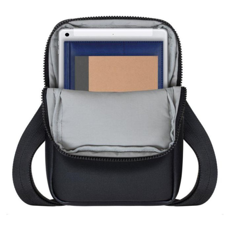 Rivacase TABLET CASE CROSSBODY 8"/8810 BLACK MELANGE RIVACASE