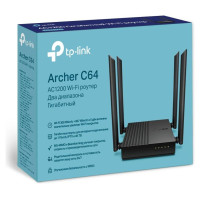 Tp-Link Wireless Router|TP-LINK|Router|1200 Mbps|1 WAN|4x10/100/1000M|ARCHERC64
