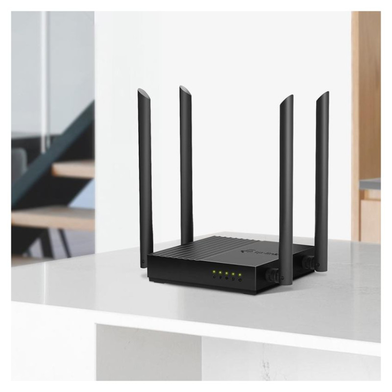 Tp-Link Wireless Router|TP-LINK|Router|1200 Mbps|1 WAN|4x10/100/1000M|ARCHERC64