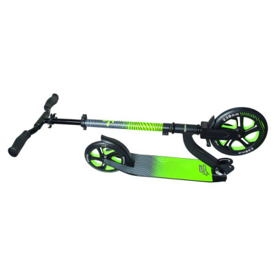 Muuwmi Aluminium Scooter PRO skrejritenis 230 mm, zaļ&scaron; - AU 467