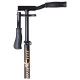 Muuwmi Aluminium PRO Scooter skrejritenis 215 mm, oranžs - AU 577