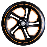 Muuwmi Aluminium PRO Scooter skrejritenis 215 mm, oranžs - AU 577