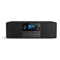 Philips Mikro mūzikas sistēma ar Bluetooth, Interneta radio, DAB+, melna - TAM6805/10