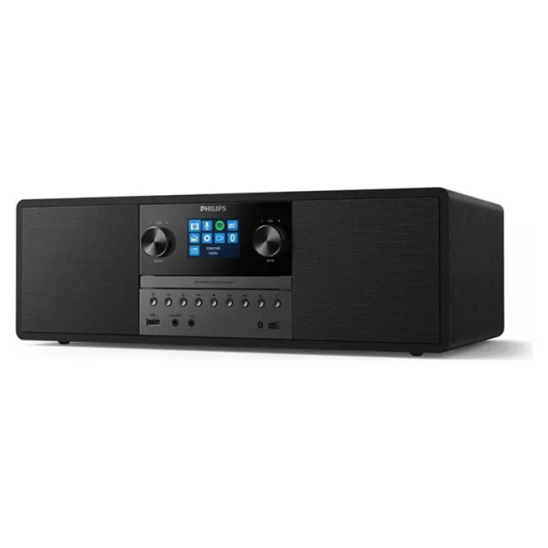 Philips Mikro mūzikas sistēma ar Bluetooth, Interneta radio, DAB+, melna - TAM6805/10