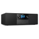 Philips Mikro mūzikas sistēma ar Bluetooth, Interneta radio, DAB+, melna - TAM6805/10