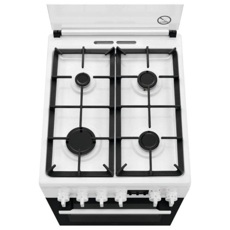 AEG gāzes plīts ar elektrisko cepe&scaron;krāsni - CKB56490BW