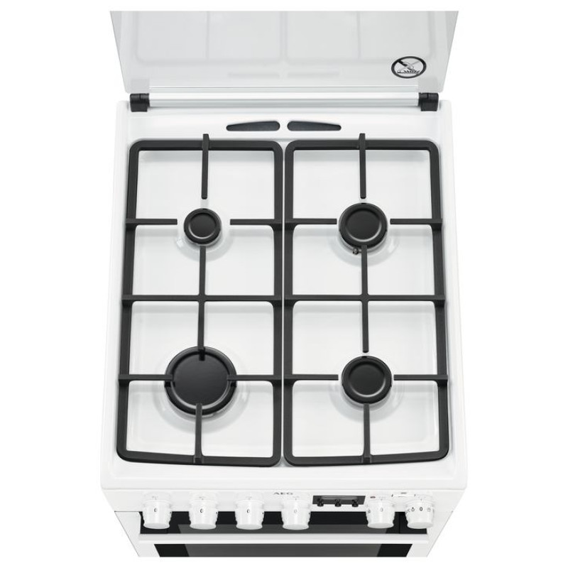 AEG gāzes plīts ar elektrisko cepe&scaron;krāsni - CKB56490BW