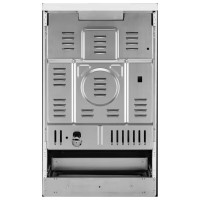 Electrolux 300.sērijas elektriskā plīts ar elektrisko cepeškrāsni, balta, 50cm - LKR500066W