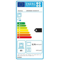 Electrolux 300.sērijas elektriskā plīts ar elektrisko cepeškrāsni, balta, 50cm - LKR500066W