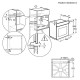 Electrolux cepeškrāsns, iebūv., 72 l, melna - EOE5C71Z