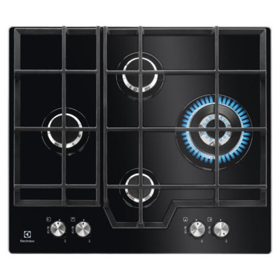 Electrolux stikla gāzes plīts virsma, iebūv., 60cm - KGG6456K