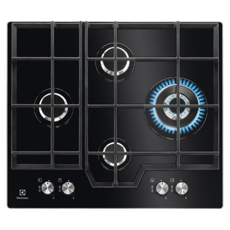 Electrolux stikla gāzes plīts virsma, iebūv., 60cm - KGG6456K