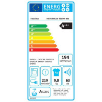 Electrolux veļas žāvētājs ar siltumsūkni 700 DelicateCare, 9kg - EW7D394UCE