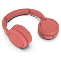 Philips austiņas On-Ear ar Bluetooth, sarkanas - TAH4205RD/00