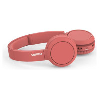Philips austiņas On-Ear ar Bluetooth, sarkanas - TAH4205RD/00