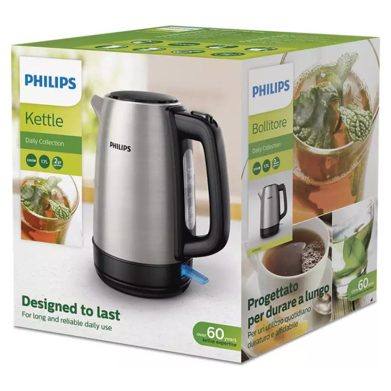 Philips KETTLE 1.7L/2200W HD9350/90 PHILIPS