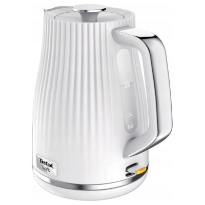Tefal tējkanna Loft, 1.7l, 2400W, balta - KO2501