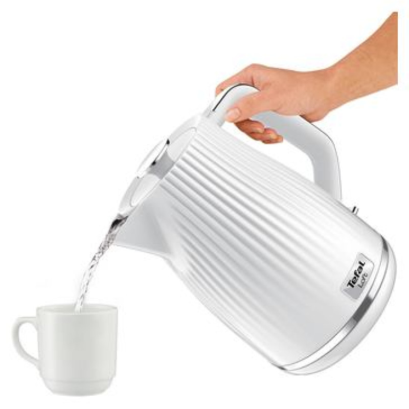 Tefal tējkanna Loft, 1.7l, 2400W, balta - KO2501