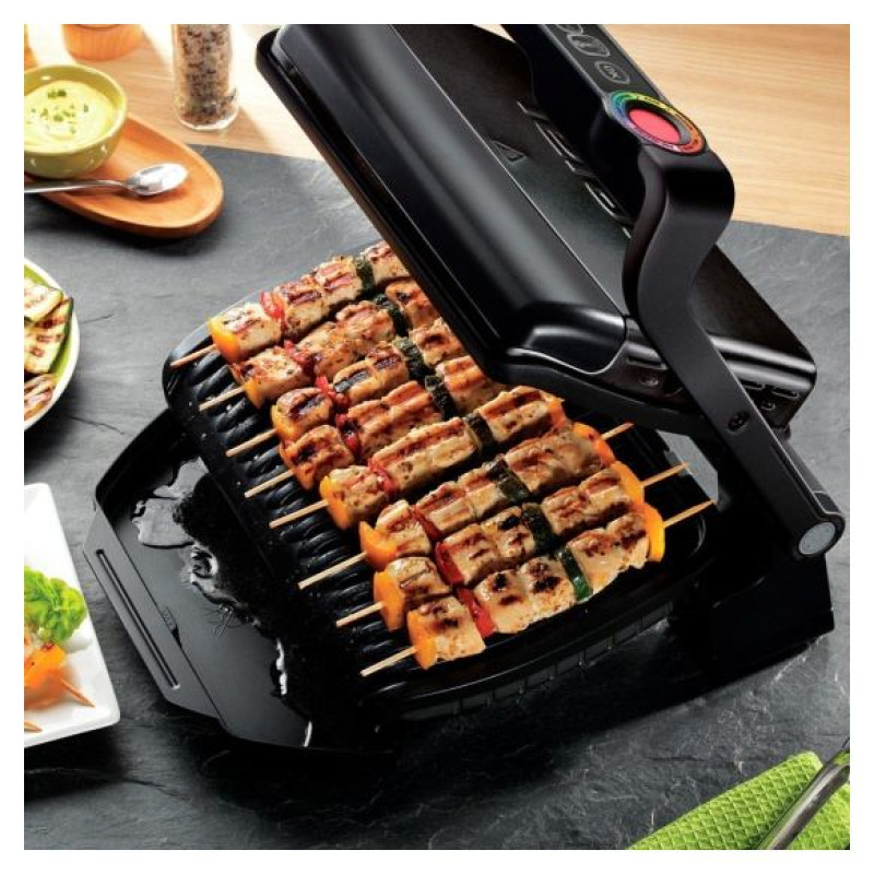 Tefal Grils OptiGrill+ ,2000 W, melns - GC712834