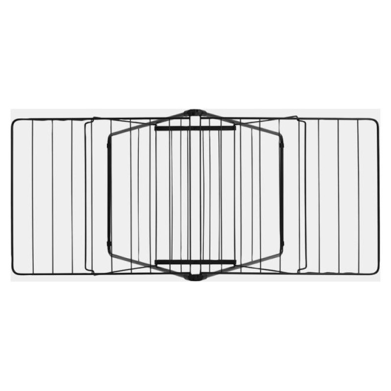 Brabantia HangOn veļas žāvētājs, 20m, Matt Black - 403408