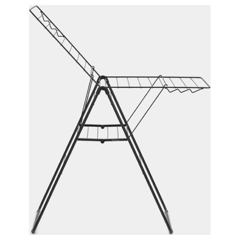 Brabantia HangOn veļas žāvētājs, 20m, Matt Black - 403408