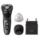 Philips Shaver Series 3000, Wet& Dry skuveklis (lādējams), melns - S3343/13