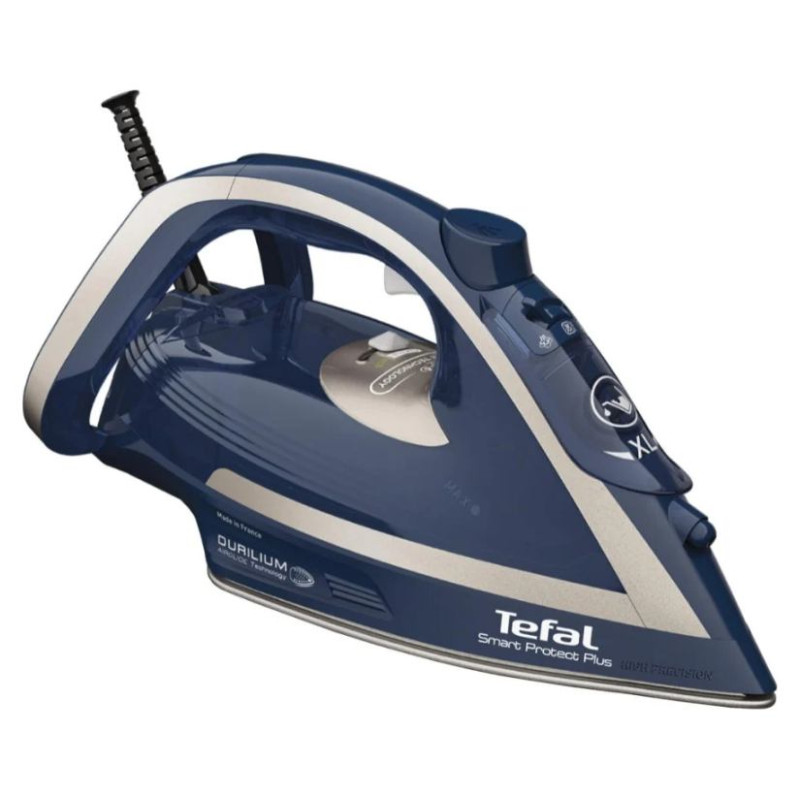 Tefal Smart Protect Plus gludeklis, 2800W, zils/sudraba - FV6872E0