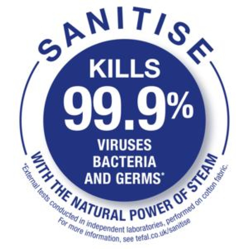 Tefal Smart Protect Plus gludeklis, 2800W, zils/sudraba - FV6872E0