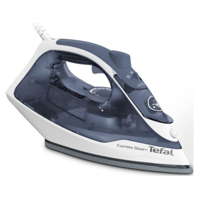 Tefal Express gludeklis, 2400W, zils/balts - FV2837E0