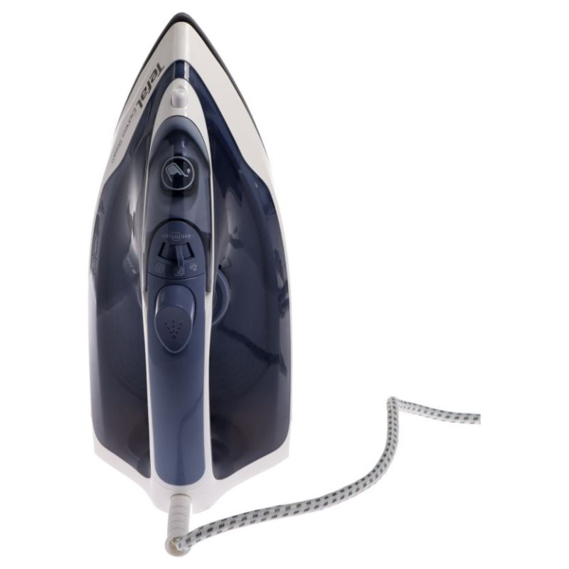 Tefal Express gludeklis, 2400W, zils/balts - FV2837E0