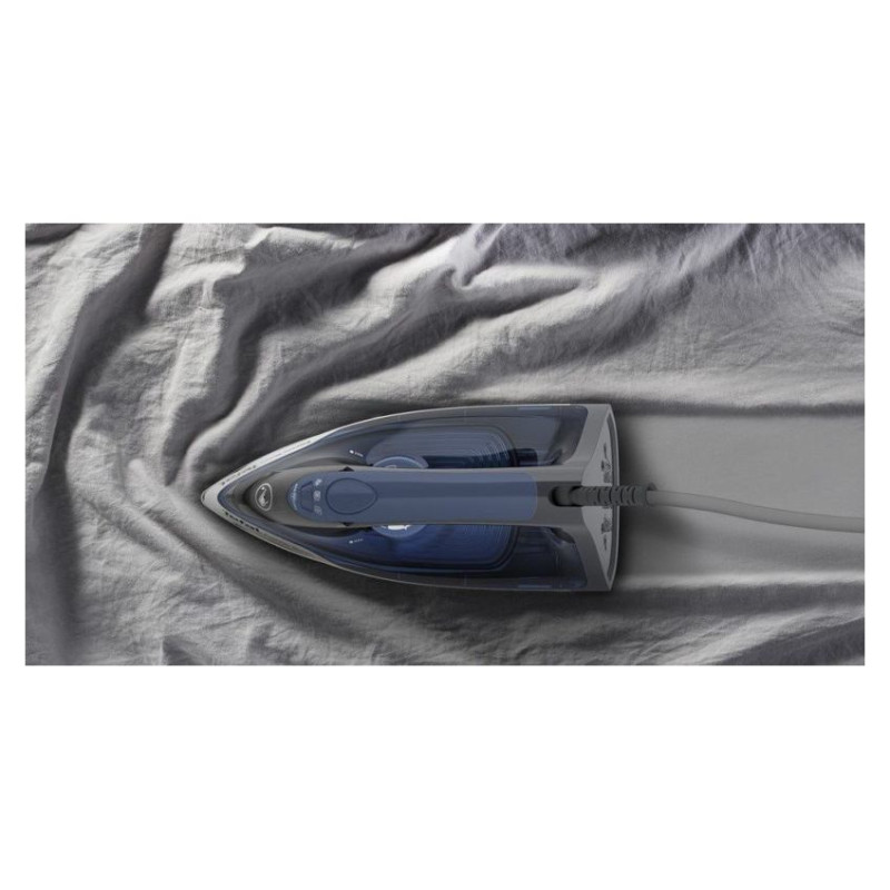 Tefal Express gludeklis, 2400W, zils/balts - FV2837E0