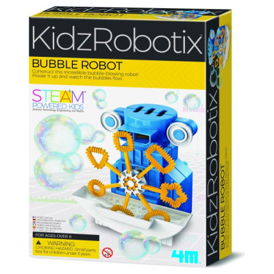 4M KidzRobotix DIY komplekts Ziepju burbuļu robots