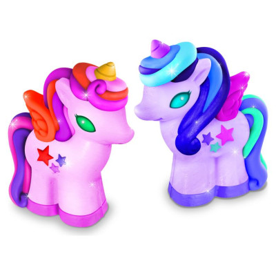 4M 3D Mould & Paint DIY komplekts 3D veido&scaron;ana un krāso&scaron;ana &ndash; Mirdzo&scaron;ie vienradži