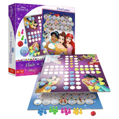 Trefl DISNEY PRINCESS Spēle 2 in 1 Princeses