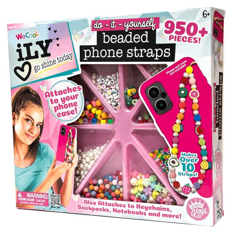 Wecool DIY komplekts Beaded Phone Straps