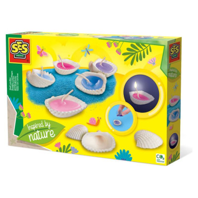 SES Gliemežvāku sveces - dabas iedvesmotas