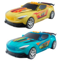Teamsterz Mighty Machine automašīna, kas maina krāsu, ar gaismas un skaņas efektiem, 25 cm