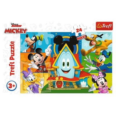 Trefl MICKEY MOUSE Maxi puzle, 24 gab.