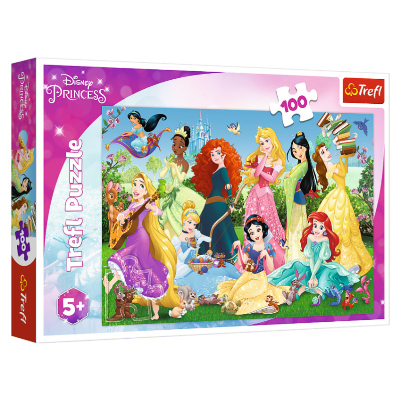 Trefl DISNEY PRINCESS Puzle Princeses, 100 gab.