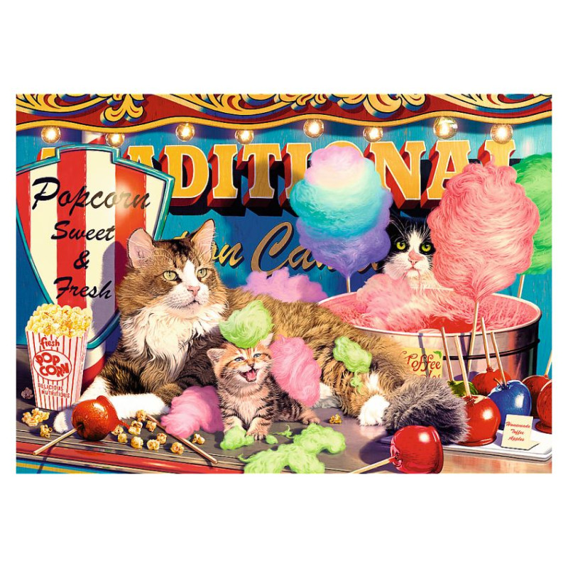 Trefl Pužļu komplekts Pūkainie draugi, 2x500 gab.